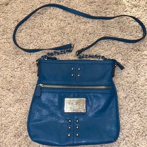 Nicole Miller blue cross body